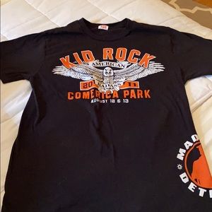 Kid rock concert Tshirt